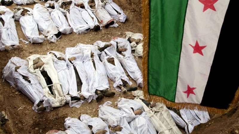 لهذه الأسباب ينبش نظام الأسد قبور ضحايا الكيماوي في الغوطة الشرقية