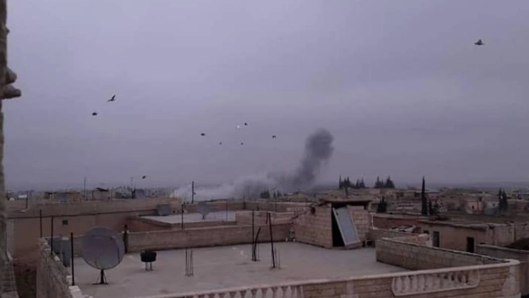 ميليشيا أسد تقصف ريف إدلب بصواريخ شديدة الانفجار (صور)