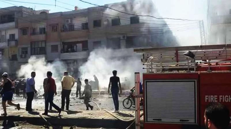 جرحى بانفجار قنبلة في حي الزهراء الموالي بحمص