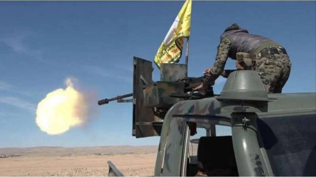 اشتباكات بين "قسد" و"داعش" في محيط كازية مدينة هجين بريف ديرالزور