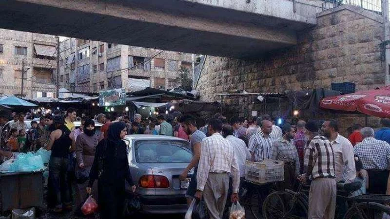 سوق للشبيحة في مدينة حلب يؤرق حياة المدنيين
