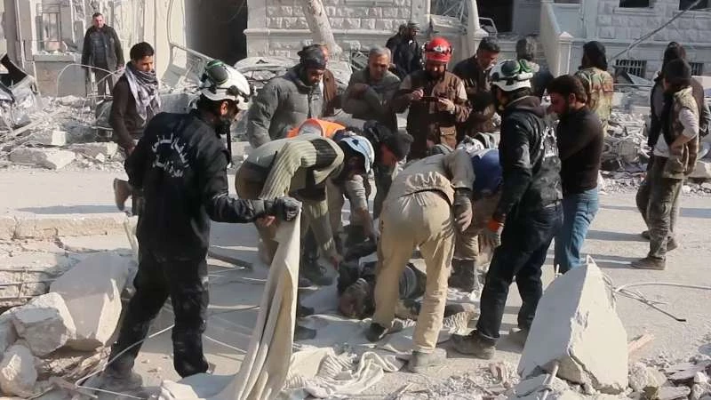 الشبكة السورية توثق مقتل آلاف المدنيين في إدلب على يد ميليشيات الأسد وروسيا