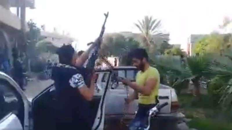 شاب مسلح يحول عرس في درعا إلى عزاء (فيديو)