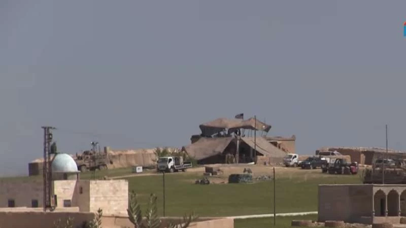 التحالف ينشئ قاعدة عسكرية جديدة بالقرب من منبج (فيديو)