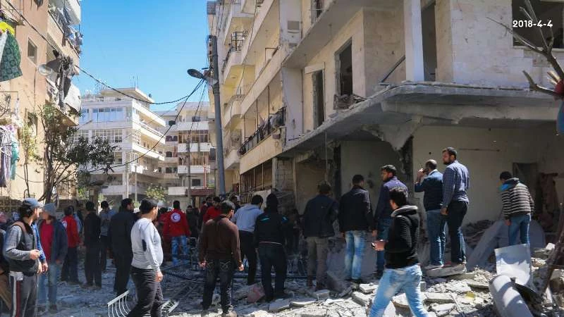 روسيا تصعّد من قصفها على مدينة أريحا في ريف إدلب (صور + فيديو)
