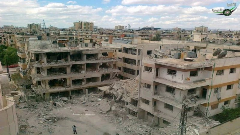 حملة التطهير الطائفي:النظام يعايد أحياء حمص الغربية بالقذائف