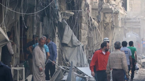 بالصور.. واقع مزري تعيشه أحياء حلب الشرقية تحت سيطرة أسد
