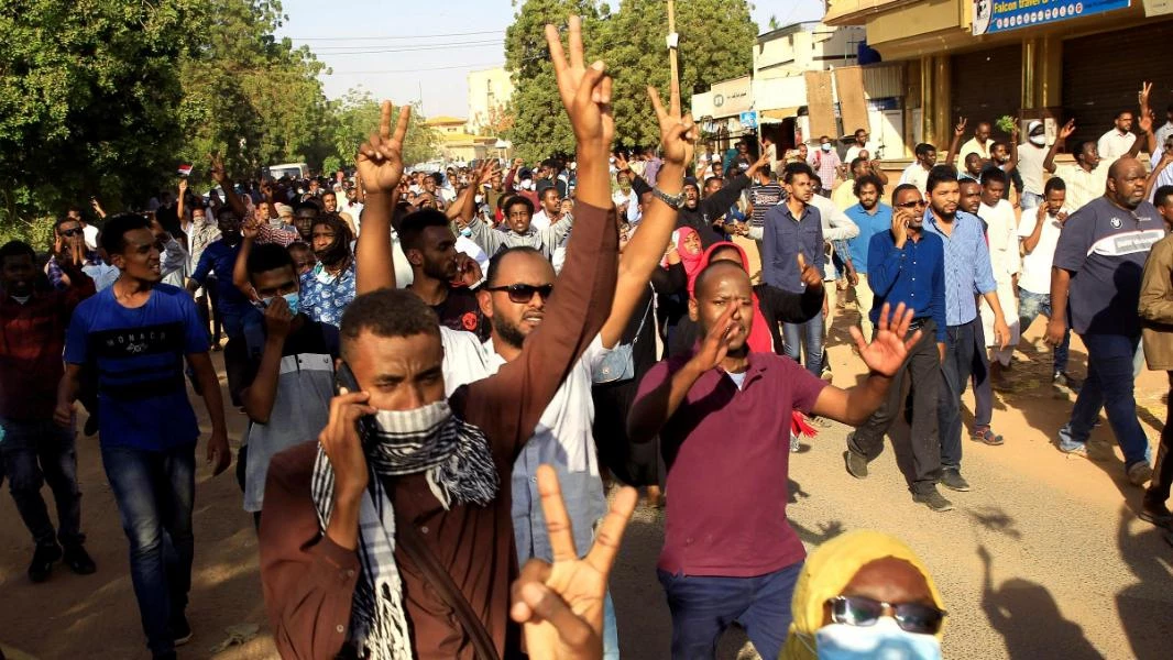 احتجاجات جديدة في السودان بالقرب من العاصمة الخرطوم