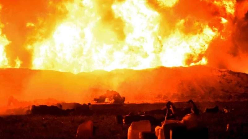 مقتل العشرات بانفجار أنبوب وقود في المكسيك