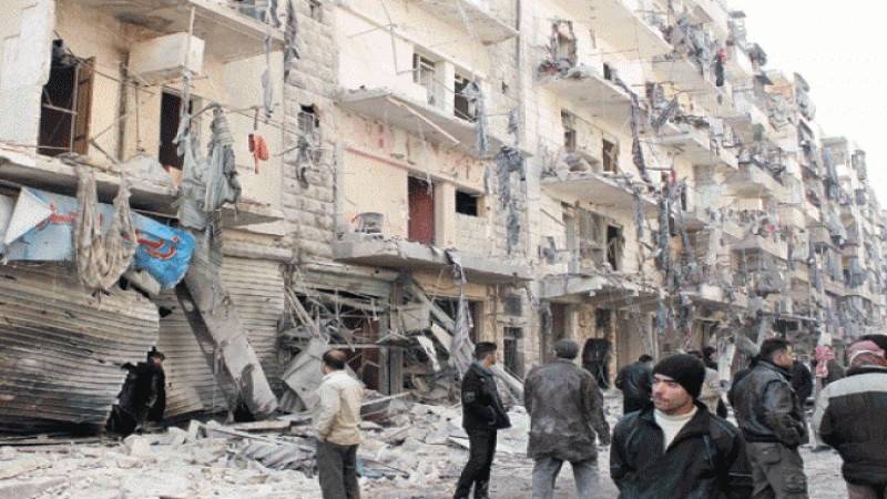 خمسون شهيداً جديداً "ببراميل" الموت الأسدية في حلب