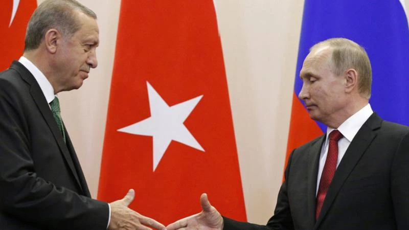  أردوغان يجري زيارة عمل إلى روسيا