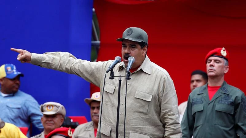 هكذا رد مادورو على تصريحات ترامب بإرسال قوات عسكرية إلى فنزويلا