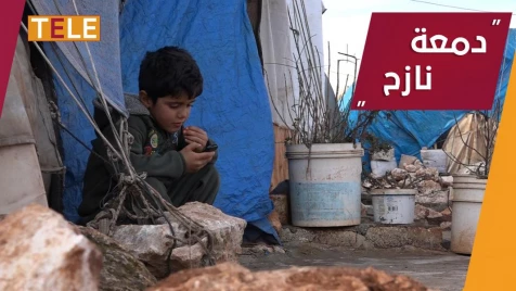نازح يطلق اسماً "غريباً" على مخيم في الشمال السوري