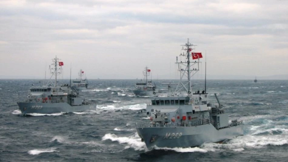 تركيا تطلق أكبر مناورات بحرية في تاريخها