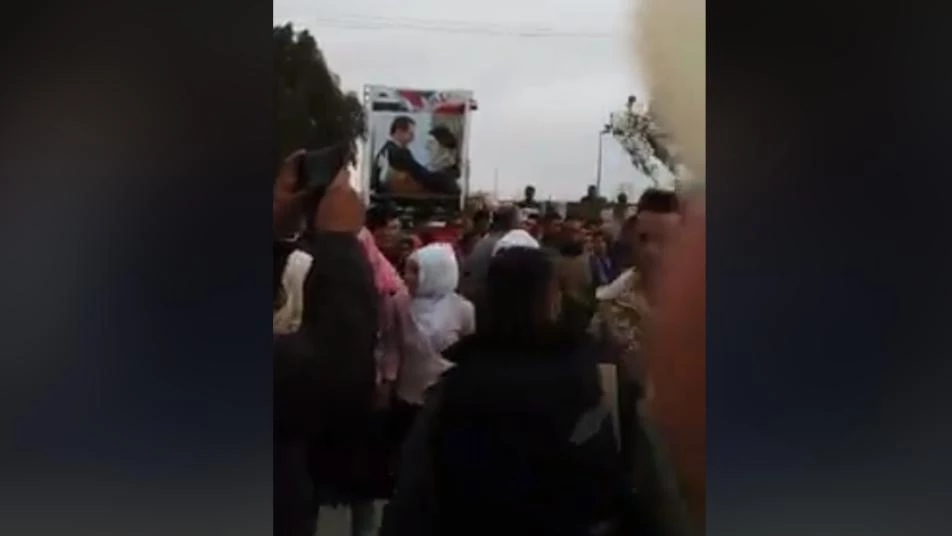 الميليشيات الإيرانية تنشر صور لقاء الأسد بـ خامنئي في ديرالزور (فيديو)