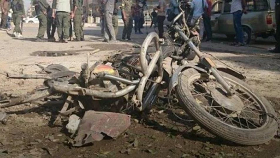 جريحان مدنيان في انفجار دراجة نارية شرقي حلب