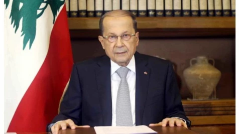 الرئيس اللبناني يرجع أزمات بلاده إلى وجود اللاجئين السوريين