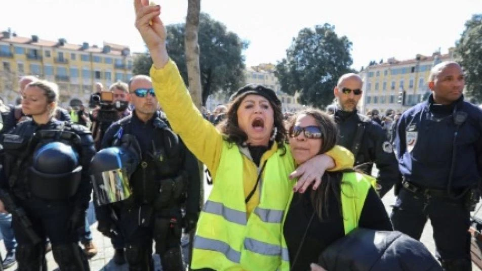 مظاهرات جديدة للسترات الصفراء في فرنسا وسط أجواء من التوتر
