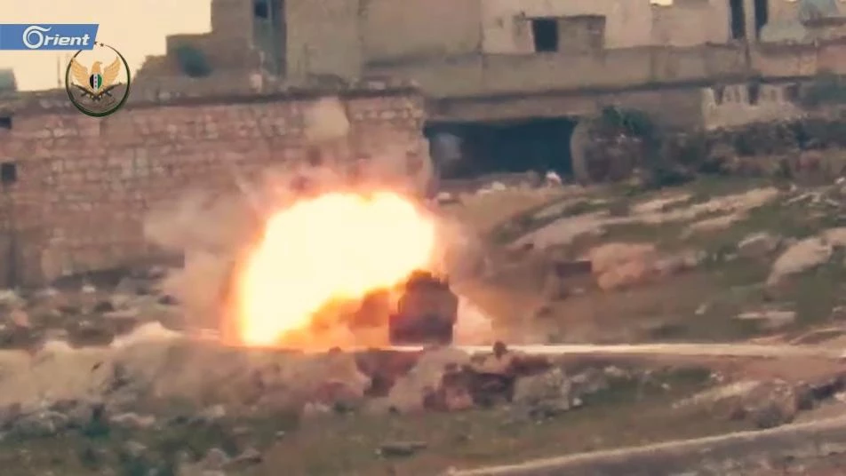 الفصائل تدمر دبابات وتقتل عناصر لميليشيا أسد شمال حلب