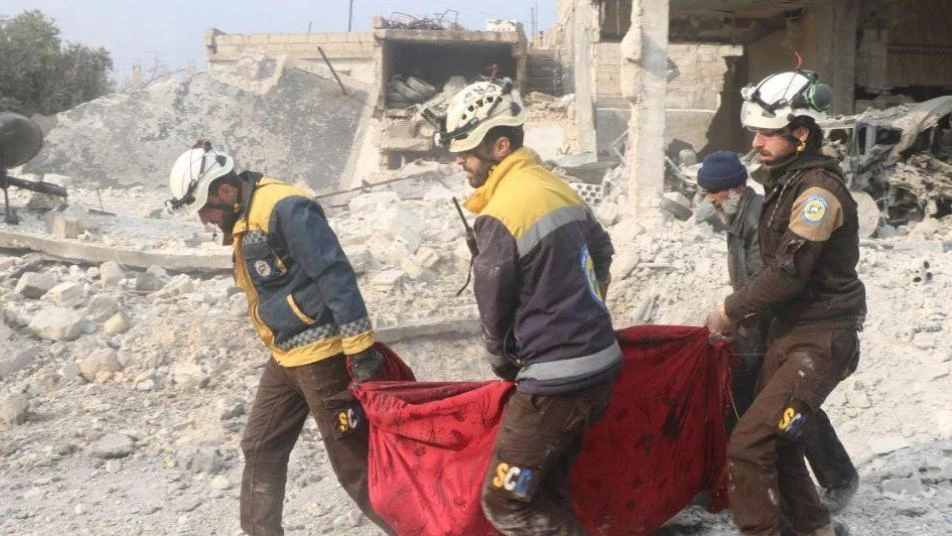 ضحايا مدنيون بقصف روسي على ريف إدلب (صور)