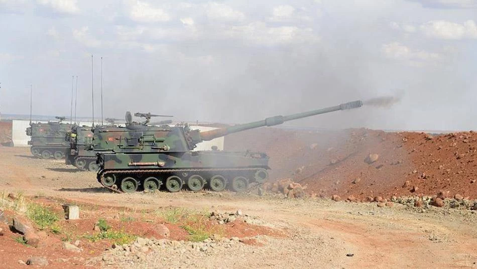 الجيش التركي يدمر 6 مدافع لميليشيات أسد شرق إدلب