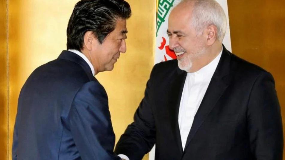 ظريف لرئيس الوزراء الياباني: إيران لا تسعى لزيادة التوتر
