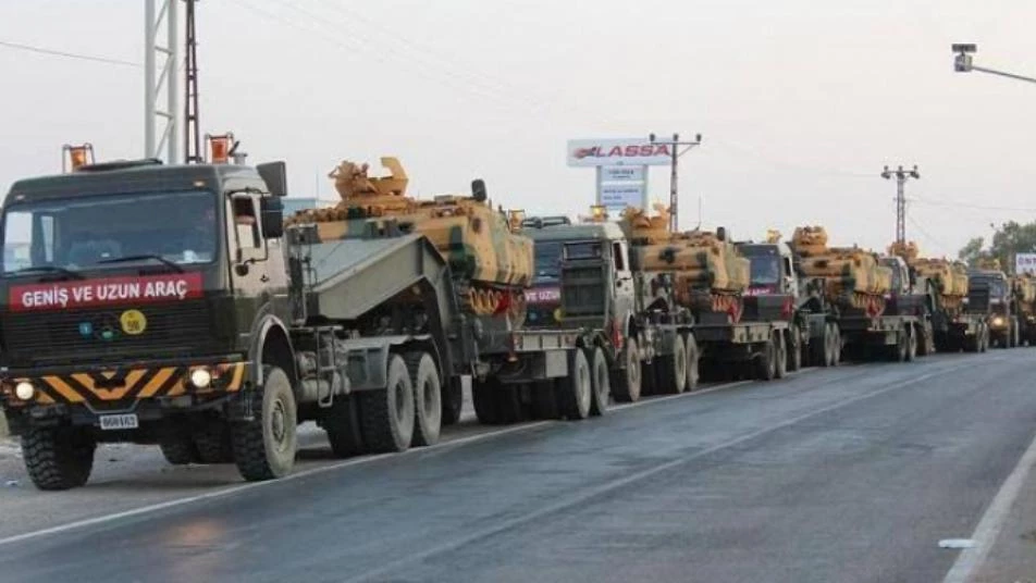 إرسال تعزيزات عسكرية تركية جديدة إلى الحدود مع سوريا