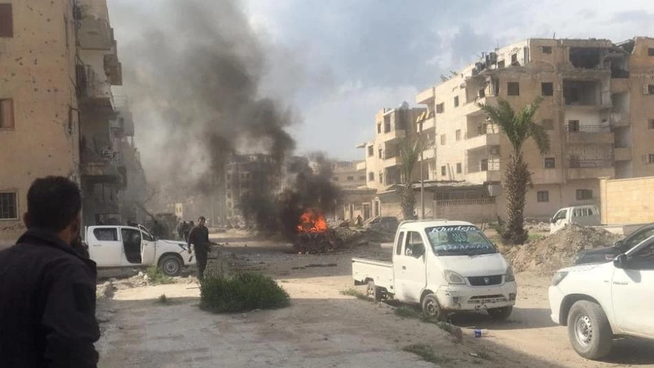 انفجار سيارة مفخخة في الرقة يخلف قتلى وجرحى من المدنيين
