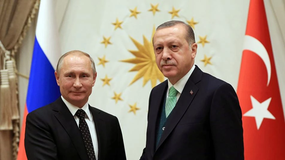 الكرملين يؤكد اللقاء بين بوتين وأردوغان في 5 آذار