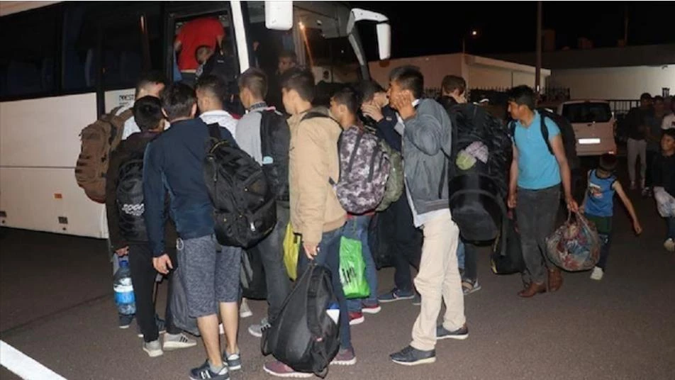 تركيا تضبط 103 مهاجرين أثناء محاولة وصولهم إلى اليونان