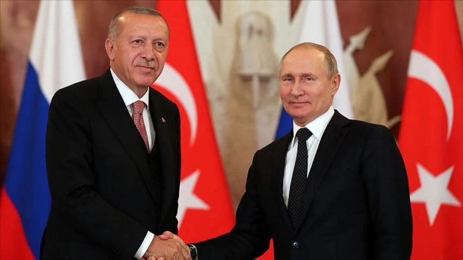 انتهاء اللقاء الثنائي بين الرئيس التركي ونظيره الروسي في أنقرة
