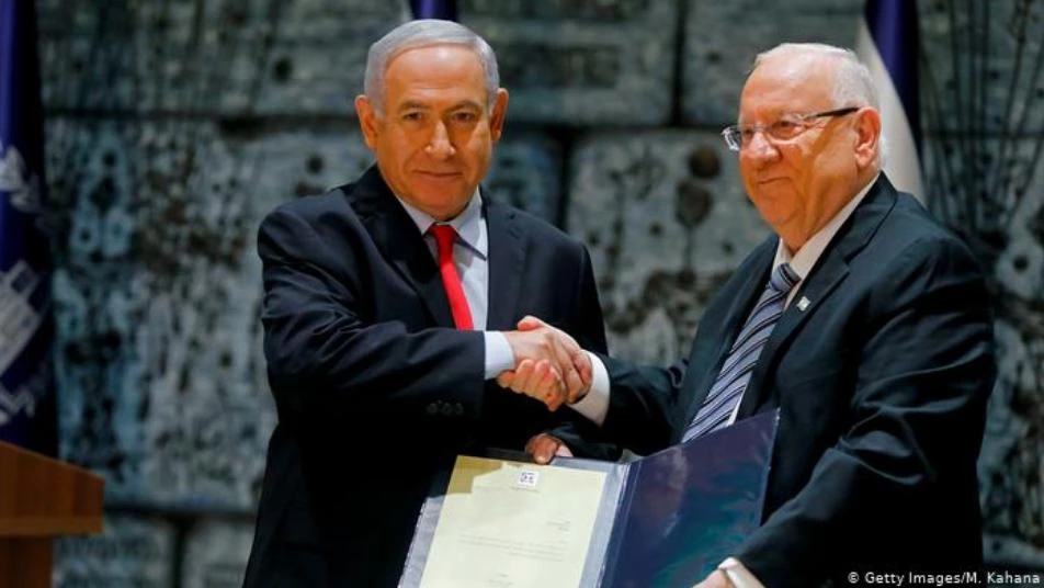الرئيس الإسرائيلي يكلف نتنياهو بتشكيل حكومة جديدة