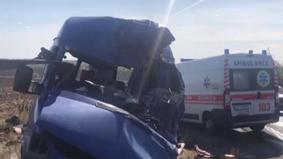 مصرع 9 أشخاص في حادث مرور  جنوب أوكرانيا