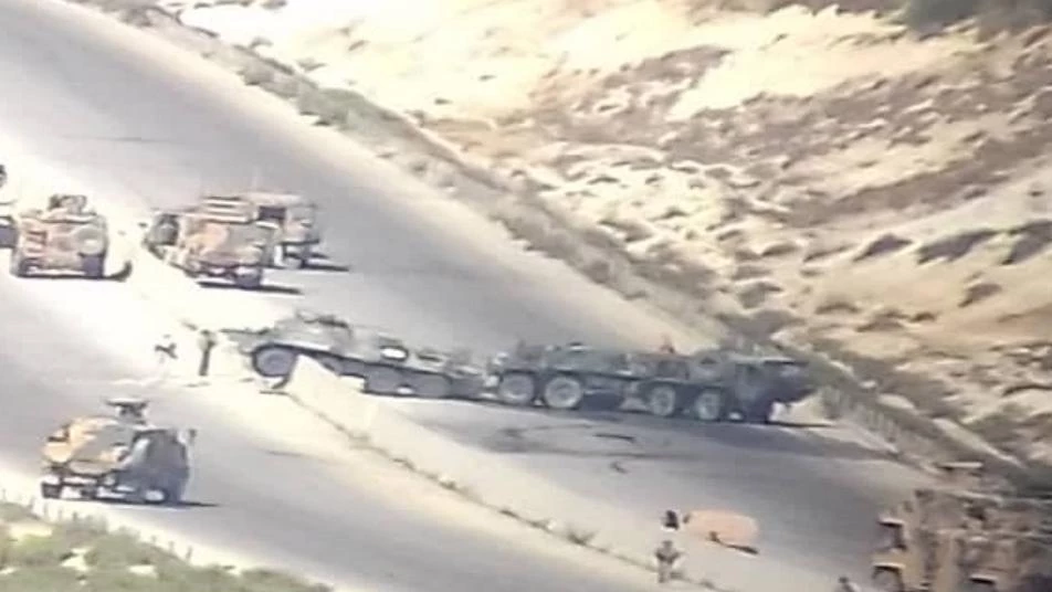 تفاصيل الانفجار الذي استهدف دورية روسية تركية على طريق M4 بإدلب (صور)