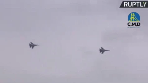 مناورات عسكرية مشتركة لميليشيا أسد وروسيا وإيران غربي ديرالزور (فيديو)