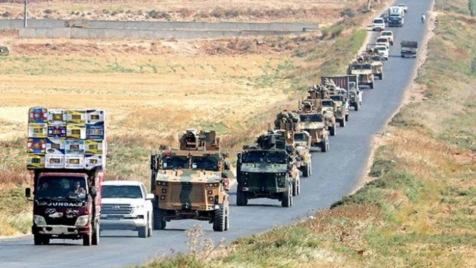 تركيا تدفع بـ20 عربة عسكرية إلى "معر حطاط" جنوب إدلب