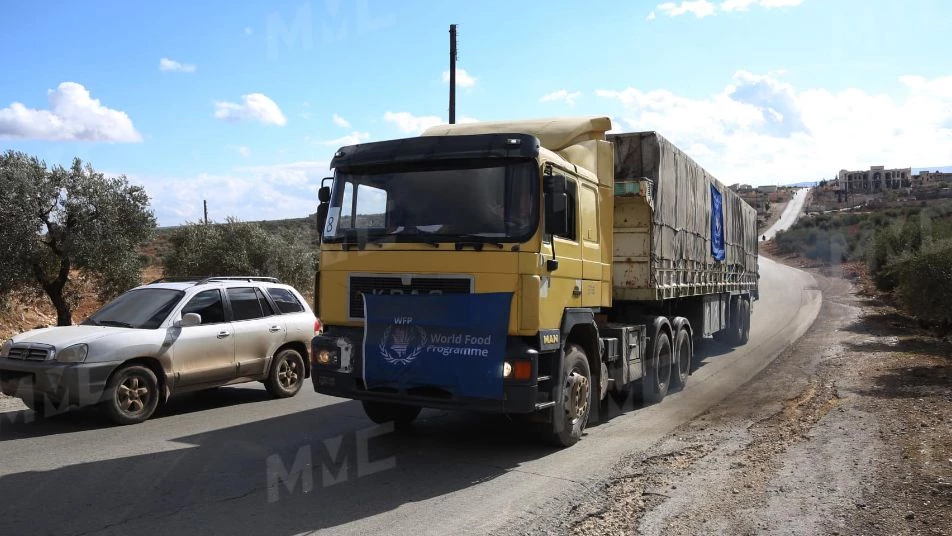 قافلة مساعدات أممية تدخل إلى إدلب - 9 كانون الثاني 2021