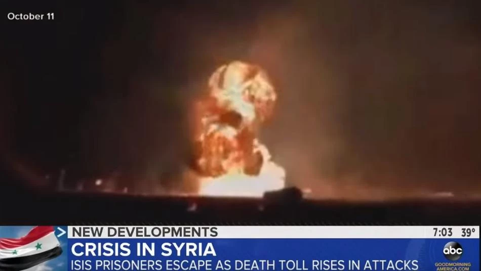 شبكة أمريكية تنشر مقطع فيديو "مفبرك" لقصف تركي "عنيف" في سوريا!