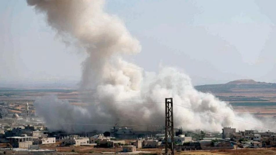 غارات روسية وقصف مدفعي لميليشيا أسد على ريفي اللاذقية وإدلب