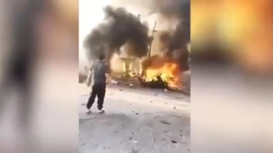 ضحايا بانفجار سيارة مفخخة في مدينة عفرين بحلب (فيديو)