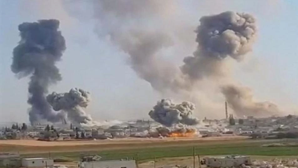 طيران مجهول يقصف مواقع تابعة لميليشيات إيران و"حزب الله" بالبوكمال