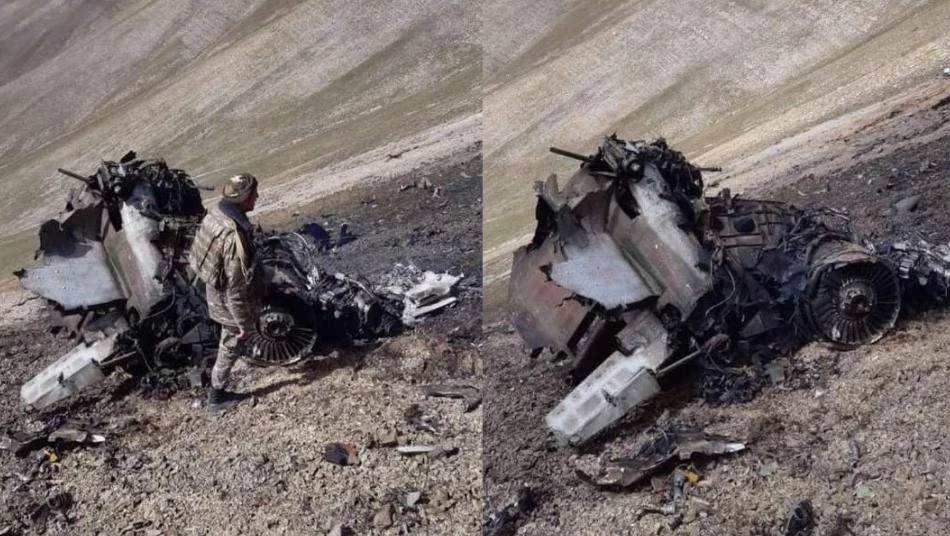 أرمينيا تنشر صوراً لمقاتلة عسكرية أسقطتها "إف 16" تركية