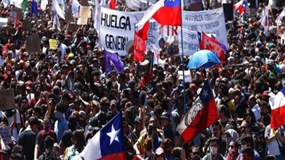 تواصل الاحتجاجات ضد الحكومة في تشيلي