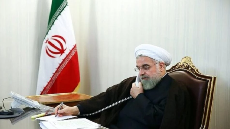 مسألتان تقلقان إيران في أول اتصال هاتفي لروحاني مع رئيس أذربيجان