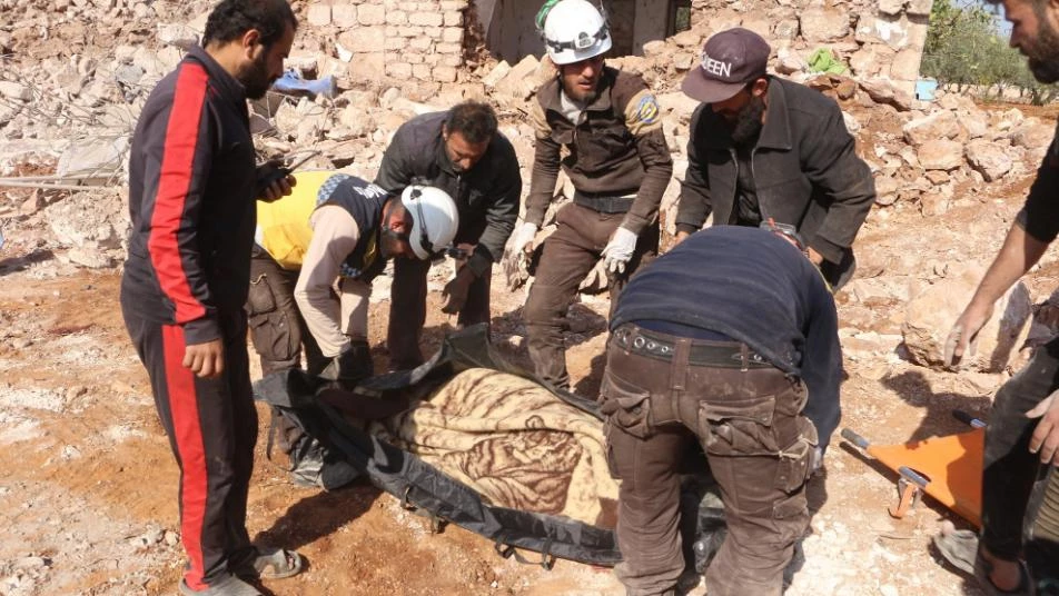 5 قتلى بغارات روسية على قرية الملاجة جنوب إدلب