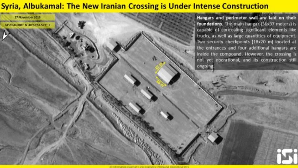 بالصور.. شبكة أمريكية تكشف تفاصيل قاعدة "الإمام علي" الإيرانية قرب البوكمال
