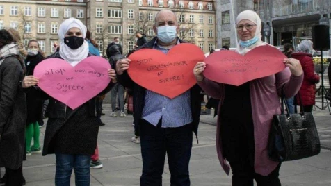 تنظيم احتجاجات في 25 مدينة دنماركية رفضا لترحيل السوريين
