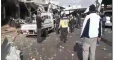 طيران ميليشيا أسد يرتكب مجزرة في معرة النعمان جنوب إدلب (فيديو)