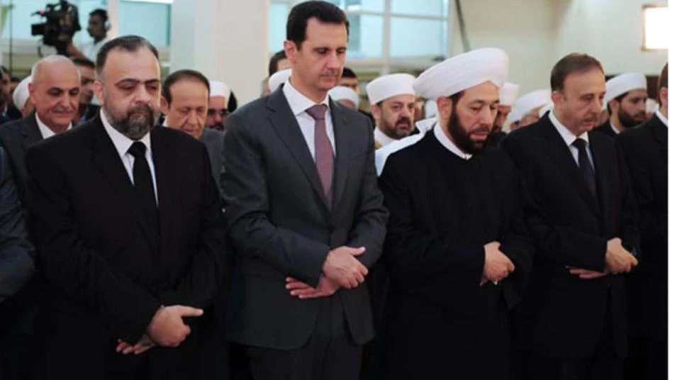 الاستحمار الأسدي.. من صلاة العيد إلى الانتخابات الرئاسية المزورة
