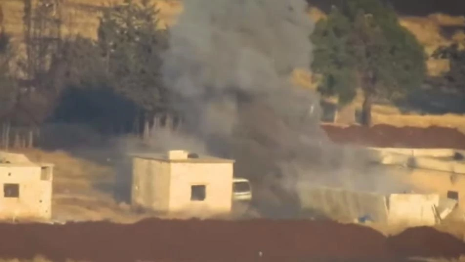 نسف ثلاث سيارات لميليشيا أسد على جبهة الحردانة بريف حماة (فيديو)